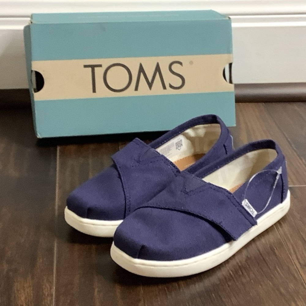 TOMS  Shoes Kids Unisex navy blue Slip-on Size 11